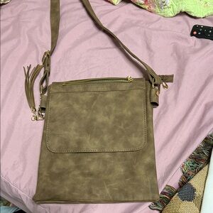 Chic Brown Crossbody Bag